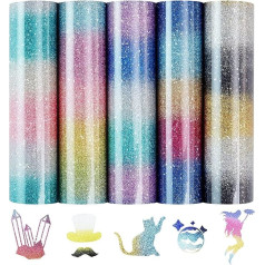 Tintnut Gradient Glitter HTV - 12