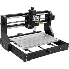 VEVOR 2500 мВт CNC 3018 DIY гравировальный станок Pro 300 x 180 x 45 мм гравировальный станок 3 оси мини лазерный гравер с GRBL карты управления и автономный ко