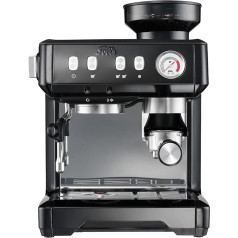 Эспрессо-машина Solis Grind & Infuse Compact 1018, портофильтр, манометр, насадка для пара/горячей воды, регулятор температуры, портофильтр 51 мм, двойной н