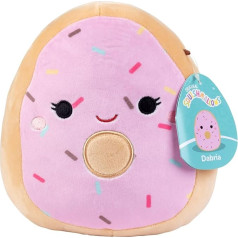 Squishmallow 8 Inch Dabria The Donut Plush - Мягкая и сквишированная плюшевая игрушка пончик - Официальная игрушка Келли - Отличный подарок для детей