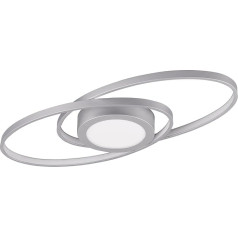 Reality Leuchten Galaxy R62991187 Потолочный светодиодный светильник металл матовый белый с диммером 28 Вт