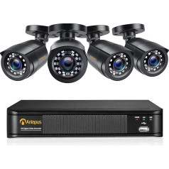 Anlapus Full HD 1080P наружная система камер видеонаблюдения для CCTV домашнего наблюдения