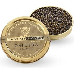 Икра Giaveri Икра Osietra Classic из русского осетра из Италии Acipenser gueldenstaedtii Икра осетровых итальянской селекции 30 г