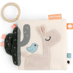 Done by Deer Activity Book Lalee Sand - тканевая книжка для сенсорного исследования и визуальной стимуляции - игрушка для малышей от 3 месяцев