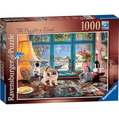 Пазл Ravensburger The Puzzler's Desk, 1000 деталей