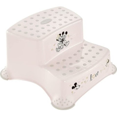 Двухступенчатый стул keeeper Minnie, от 3 до 14 лет, функция антискольжения, Игорь, пастельно-розовый