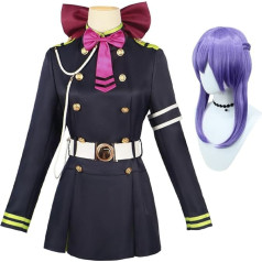 Косплей-костюм Серафима Конца Крул Цепеш/Шиноа Хиираги Аниме Костюм Ребенок / Взрослый Косплей Костюм Хэллоуин Косплей Женский Костюм Пол