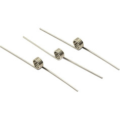 BELLAY Нержавеющая сталь торсионная пружина 1 мм V Тип спиральной проволоки Диаметр 1,0 мм Угол 60 120 180 градусов Пружины мусорного бака ремонт (Ра