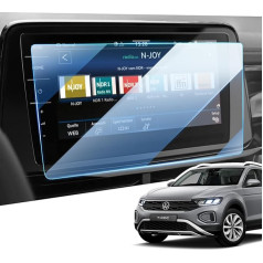 LANGBEAN 9.2 дюймов Discover Pro экран протектор для VW T-Roc / Golf 7 / Tiguan 2 / Passat B8, 9H закаленное стекло экран протектор анти-отпечатков пальцев защитная плен