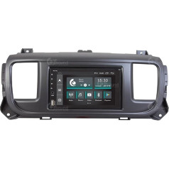 Costum Fit Автомобильное радио для Peugeot Expert Android GPS Bluetooth WiFi Dab USB Full HD Сенсорный дисплей 6,2 дюйма Easyconnect