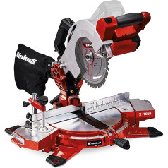 Аккумуляторная пила Einhell TE-MS 18/210 Li-Solo Power X-Change (Li-Ion, 18 В, 3 000 мин-1, наклоняемая пильная головка, подкладки для заготовок X-Tend, прецизионное пиль