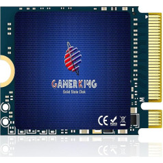 Внутренний жесткий диск Gamerking SSD 2TB M.2 2230 NVMe PCIe Gen 4.0X4 для геймеров, твердотельный накопитель, совместимый со Steam Deck Microsoft Surface pro 7/pro 8+/pro X/Laptop Go/Lap