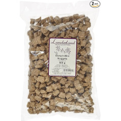 Lunderland - Мини-наггетсы из трески, 500 г, упаковка из 2 (2 x 500 г)