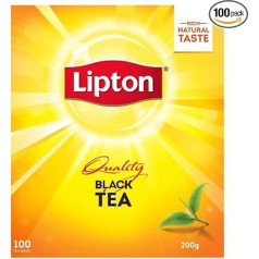 Lipton Чайные пакетики качественный черный 200 г 100 шт