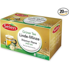 Selen Green Tea Lime Mint 20 чайных пакетиков