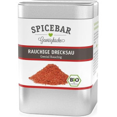Spicebar Smoky Dirty Sow - 100 г - BBQ Rub для свинины, бургеров и соусов барбекю - смесь специй для гриля премиального органического качества