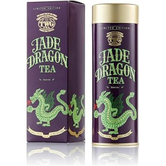TWG Tea Jade Dragon Tea Зеленый чай Интенсивный и вкусный Haute Couture Tin, 100 г, подарочный набор