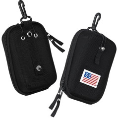 LZFAN Golf Rangefinder Hard Shell Carry Case Box EVA Bag Compatible with Callaway, black