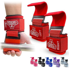 Bear Grips Lifting Hook Weight Lifting Strap Hook Heavy Duty Handle for Deadlift Padded Handles