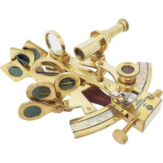 Морская реплика Hub Brass Pocket Sextant Kelvin Hughes London Solid Brass Sextant Marine Gift Astrolabe