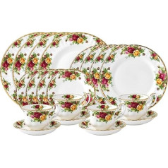 Набор Royal Albert Old Country Roses из 20 предметов, разноцветный