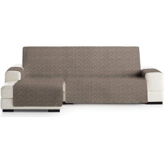 Eysa Mist Sofa Throw Polyester C/7 Brown/Beige Chaise Longue 240 см Подходит для диванов от 250 до 300 см