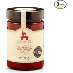 Кетчуп Пряный со Священным камнем, Delicatessketchup, упаковка из 3 (3 x 400 г)