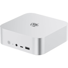 Beelink SER8 Mini PC, AMD Ryzen 7 8745HS (8C/16T до 4.9GHz), 32GB DDR5 1TB PCIe4.0 SSD Mini Gaming Computer, 4K Triple Display, HDMI2/DP/USB4, 2.5G RJ45/WiFi 6/BT5.2