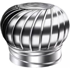 BIOFRENCH Dachventilator, 110-400mm Edelstahl-Dachventilator, Windkraftanlage, Entlüftung, Dachbodenventilator, Dachventilator, Pipefit (Размер : 110 мм)