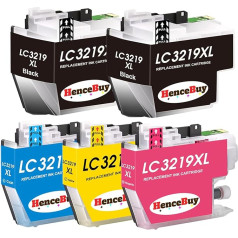 HenceBuy LC3219XL Картриджи Совместимые с Brother LC3219 XL LC-3219XL LC3217 Картриджи для принтеров Brother MFC-J5330DW MFC-J5730DW MFC-J5335DW MFC-J6930DW MFC-J6530DW MFC-J5930DW MFC-J6935DW (упак.