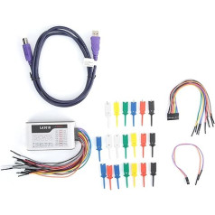 Логический анализатор Цифровой логический анализатор 100M Частота дискретизации 16 каналов Регулируемый пороговый ШИМ-выход