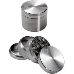 Black leaf Stainless Steel Grinder (Black Leaf Stainless Steel Grinder 4-Piece Диаметр 49 мм)