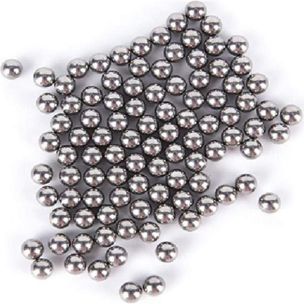 GSHUPIOU Massive Lagerkugeln für industrielles Zubehör,. 304 Edelstahlkugel, Präzisionsstahlkugel, genau auf 0,1, 11,6 11,9 12,3 12,4 12,5 12,6 17,8 18,8 мм, 50 Stück(12.4mm)