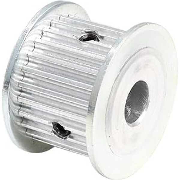 Synchronriemenscheibe 3-Mode-25T Innendurchmesser 4/5/6/6,35/8/10/12/14 mm Aluminium-Riemenscheibe mit Bogenzähnen, geeignet for 3-Mode-Synchronriemen mit einer Breite von 15 mm(8x3x1.4 mm)