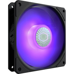 Cooler Master SickleFlow 120 V2 RGB Case Fan, RGB вентилятор с полупрозрачными лопастями, 62 CFM, 2.5 mmH2O, от 8 до 27 dBA