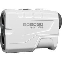 Gogogo Sport Vpro Golf Laser Rangefinder 823M с переключателем Slpoe, магнитной полосой, режимом турнира, быстрой фиксацией флага с импульсной вибрацией перезаря