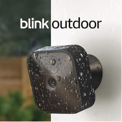 Blink Outdoor | Беспроводная, погодоустойчивая HD-камера безопасности с двухлетним сроком службы батареи, обнаружение движения | Система из 4 каме