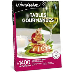 Wonderbox - Подарочная коробка - Стол для гурманов - 1400 ресторанов