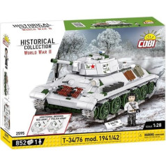 Cobi Klocki Блоки танковые т34-76 модель 1941-42 852 элемента