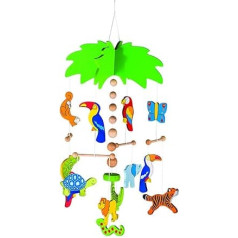 Подвесная игрушка для малышей Goki Mobile Palm