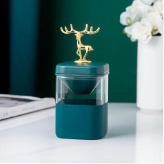 Пепельница Ruisy Deer с керамической крышкой для дома или улицы