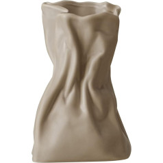 Бумажные пакеты ручной работы Керамическая ваза для цветов Гостиная Обеденный стол Декор (кокосовый кафе глазурь)