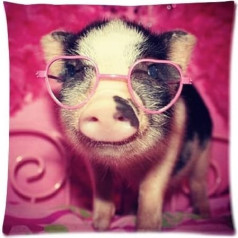 Наволочки Винтаж Маленький Прекрасный Милый Ребенок Свинья Бросить Подушку Чехол Диван Кровать Домашний Декор Подушка Обложка 18*18 дюймов 