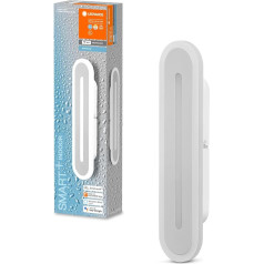 LEDVANCE Умный светодиодный светильник для ванной белый, 1200 лм, 3000-6500 К, 300 мм x 70 мм, IP44, Orbis Bath Wall Light, светильник для ванной комнаты с технологией W