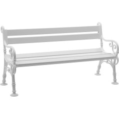 Blome Linderhof Country House Bench 3-местная белая