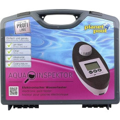 Профессиональный тестер воды Aqua Inspector Хлор / pH / Циан / Щелочность в чехле для бассейна Planet