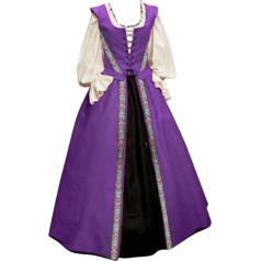 Generic Halloween Dress Medieval Clothing Ladies Shoulderless Batwing Sleeve Maxi Dress Halloween Clothing Gothic Renaissance Party Dress Carnival Cosplay Ball Gown