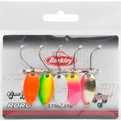 Berkley Area Game Spoons 5 Pack - маленькие воблеры для ловли форели и басса, без свинца, крючки Fusion 19