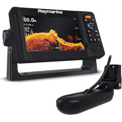 Raymarine Action Bundles: Рыбопоисковый эхолот Element HV с дисплеем размером 7 дюймов в комплекте с задним передатчиком HV-100