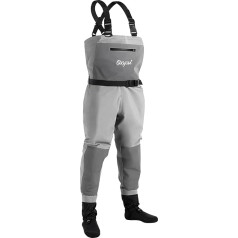 OXYVAN мужская утка охота Waders с вешалкой и 600 г утепленный Веллингтон сапоги неопрена водонепроницаемый рыбалка грудь Waders